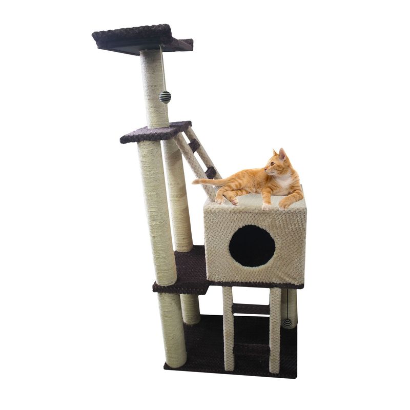 MAOS - GIMNASIO ARBOL RASCADOR  GATO