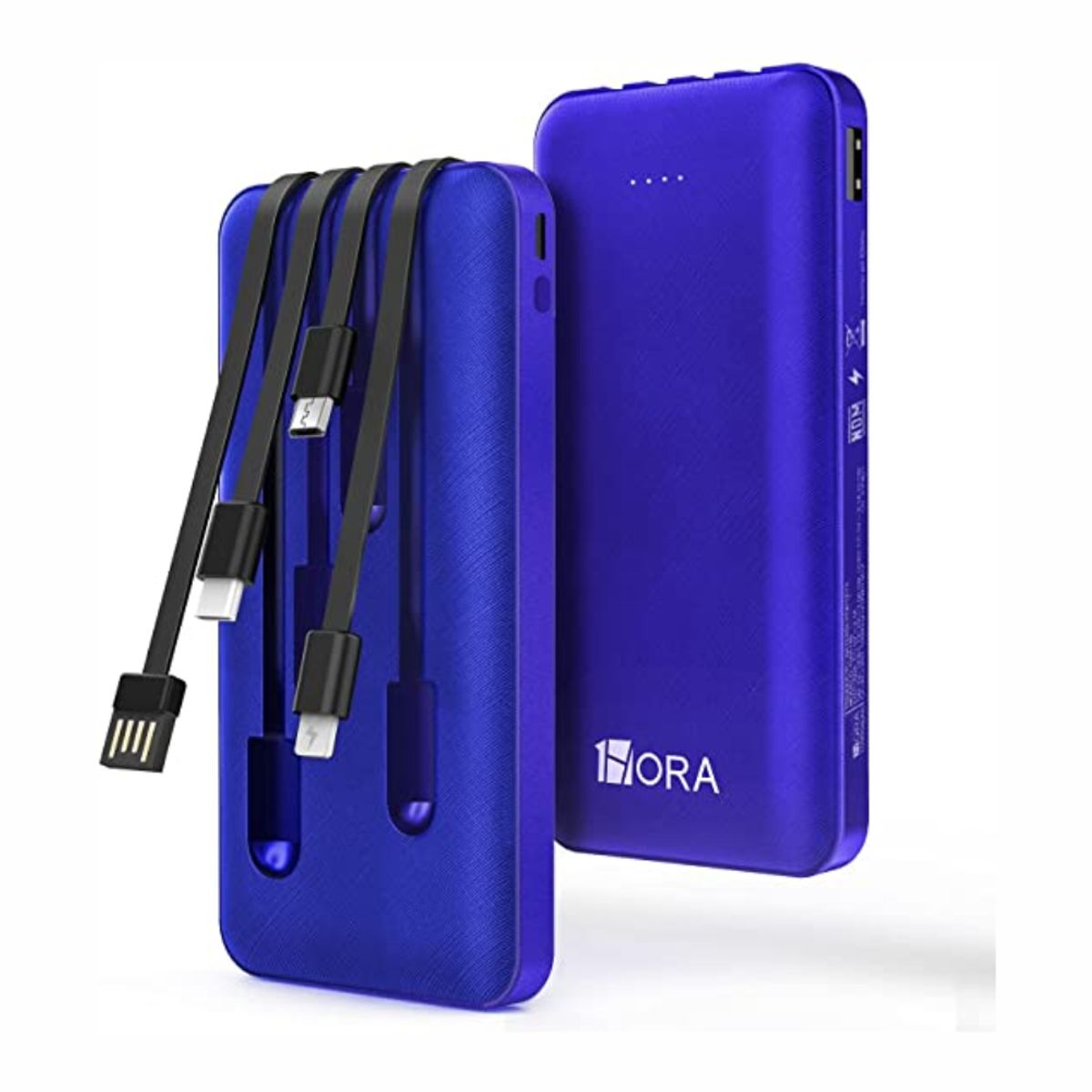 1 HORA - Power Bank Multipuertos 10000mah Bateria Portatil