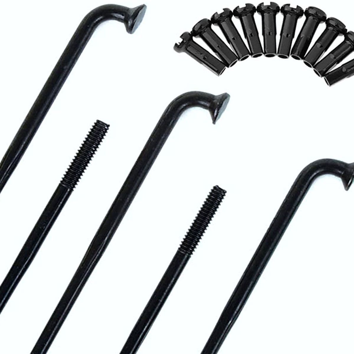 GW ALLIGATOR - Radio Rueda Bicicleta Rin 29 Negro 292mm Acero Kit 36 Unds