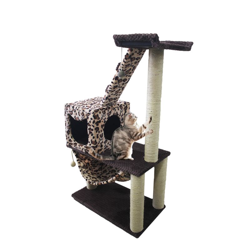 MAOS - GIMNASIO ARBOL RASCADOR  PARA GATO
