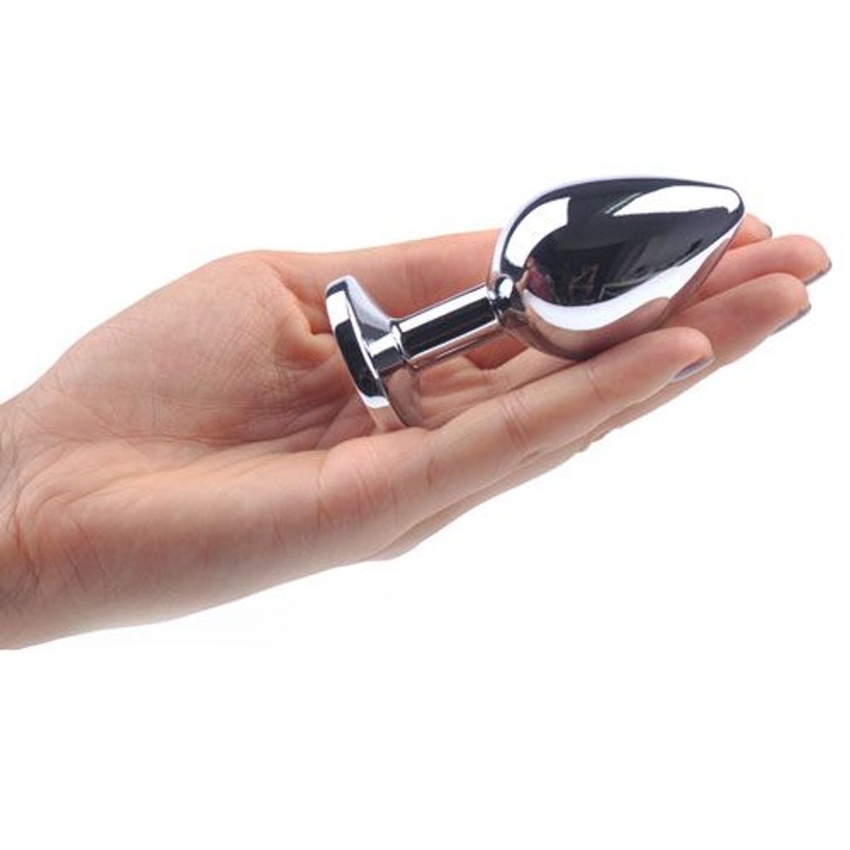 LUST - Plug Acostumbrador Anal Metalico Talla M 3cm