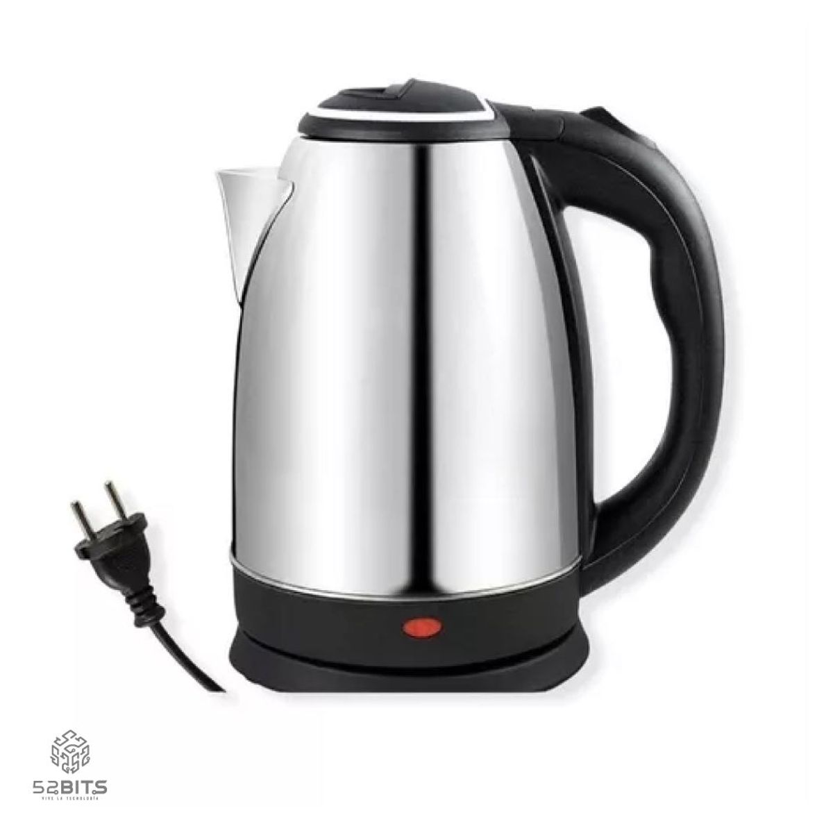 SILVER ROYAL - Tetera Eléctrica Hervidor De Agua Jarra Calentador 2.0 Lt