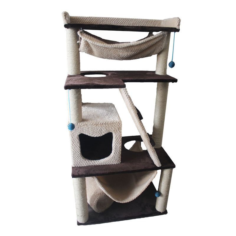 MAOS - GIMNASIO RASCADOR ARBOL PARA GATO