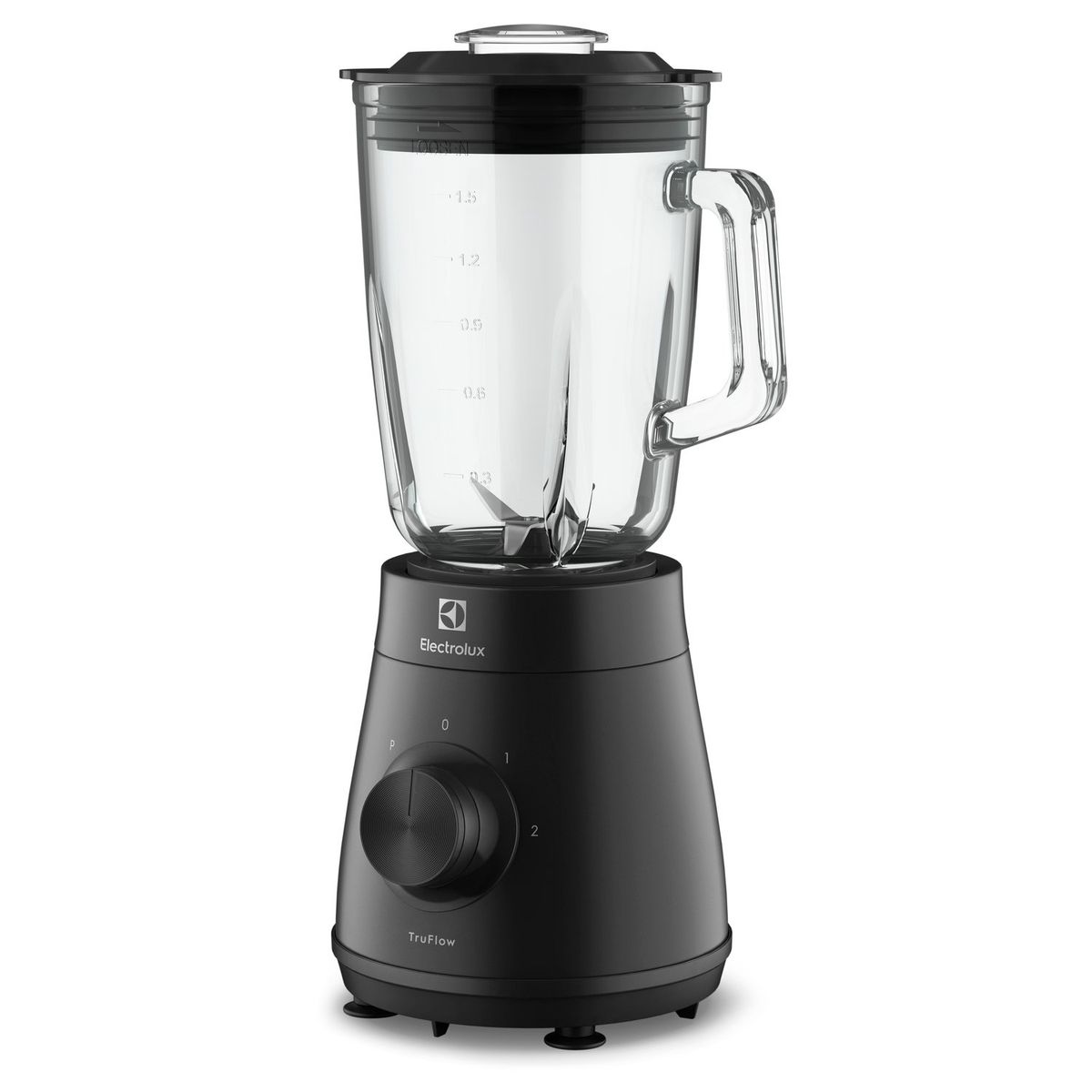 ELECTROLUX - Licuadora Electrolux 15L 400W Jarra de Vidrio y Tecnologia TruFlow Negra EBS20