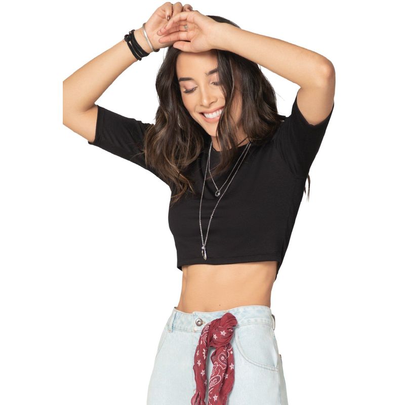 RUTTA - Camiseta Para Mujer Negro Rutta