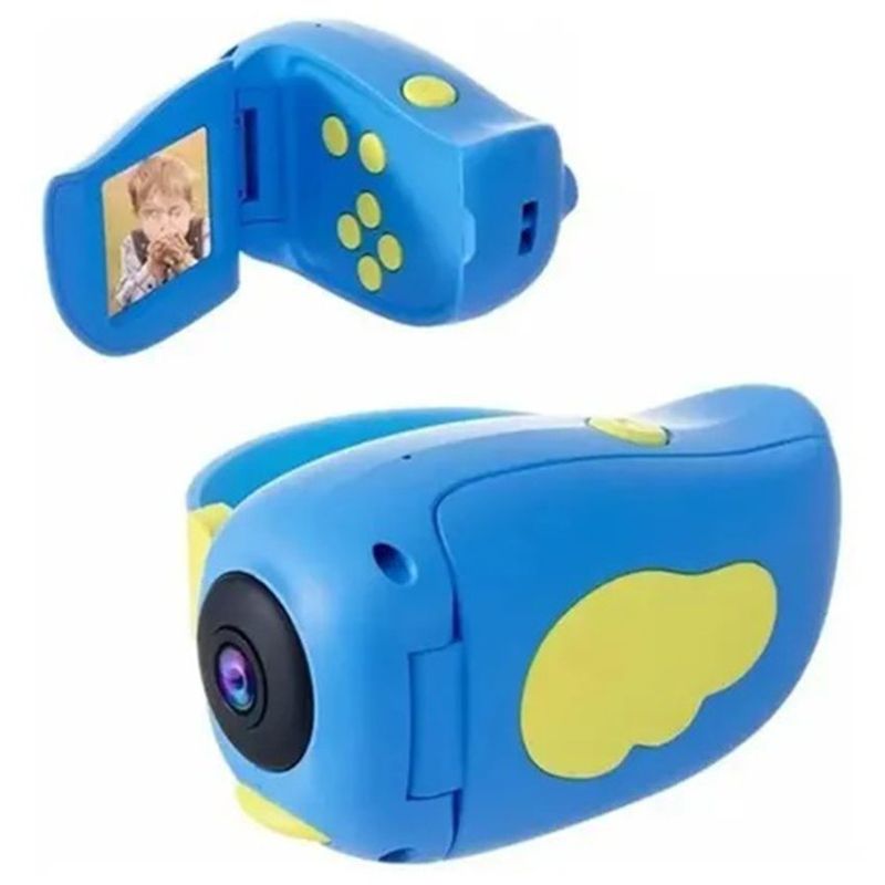 ZHOPI CO - Mini Cámara DV Para Niños Kids Cam Grabadora 1080P Con Juego