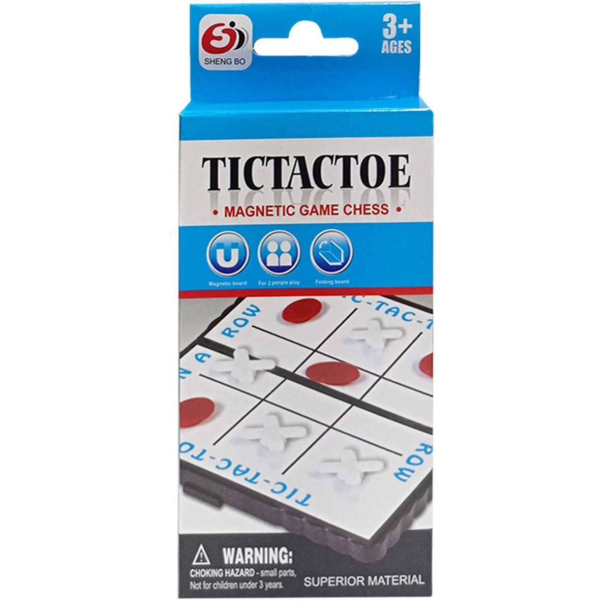 DAYOSHOP - Juego De Mesa Mini Triqui Magnetico Tres En Raya Tictactoe