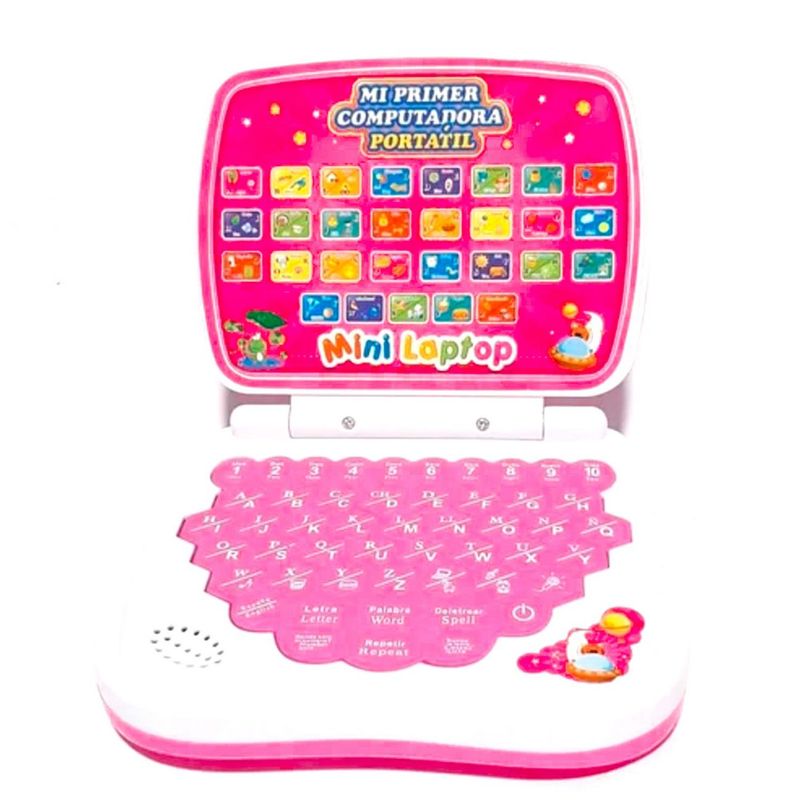 DAYOSHOP - Mi Primer Portátil Infantil Mini Laptop Educativo