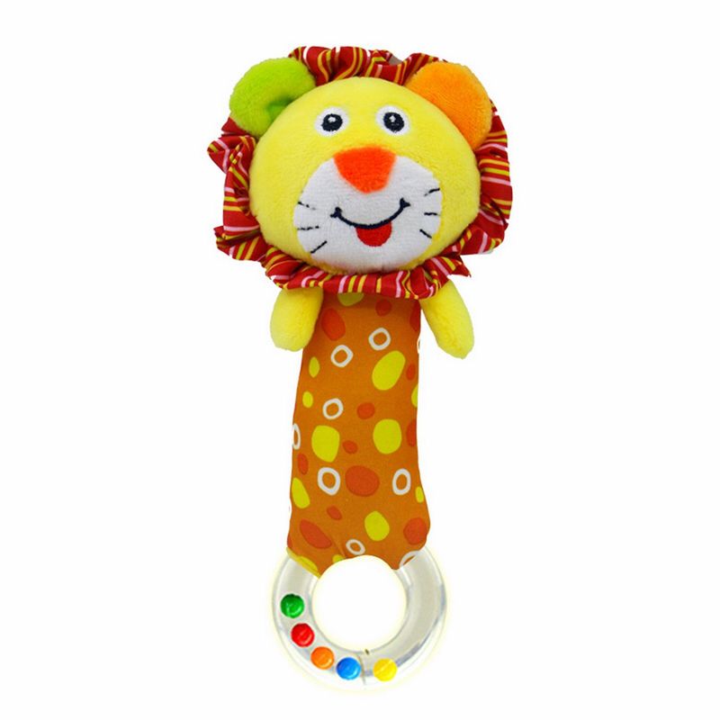 DAYOSHOP - Sonajero Leon Estimulación Temprana Bebé Juguete Animales