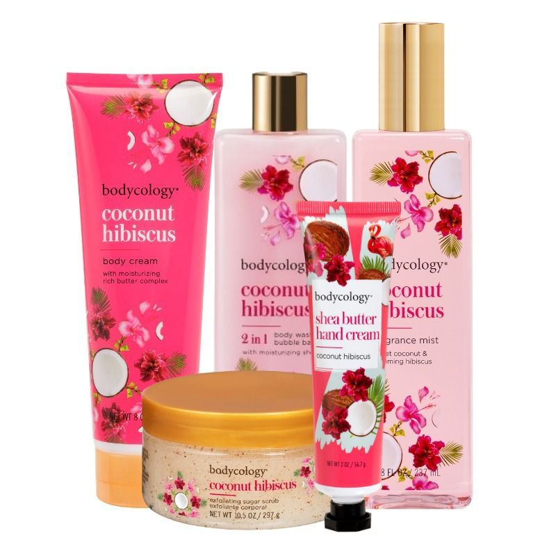 BODYCOLOGY - Combo Bodycology Coconut Hibiscus 5 piezas
