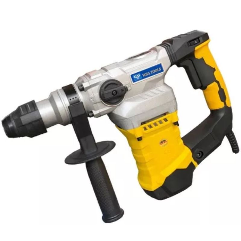 GENERICO - Rotomartillo Demoledor 1500w  Juego De Brocas Llave Cincel