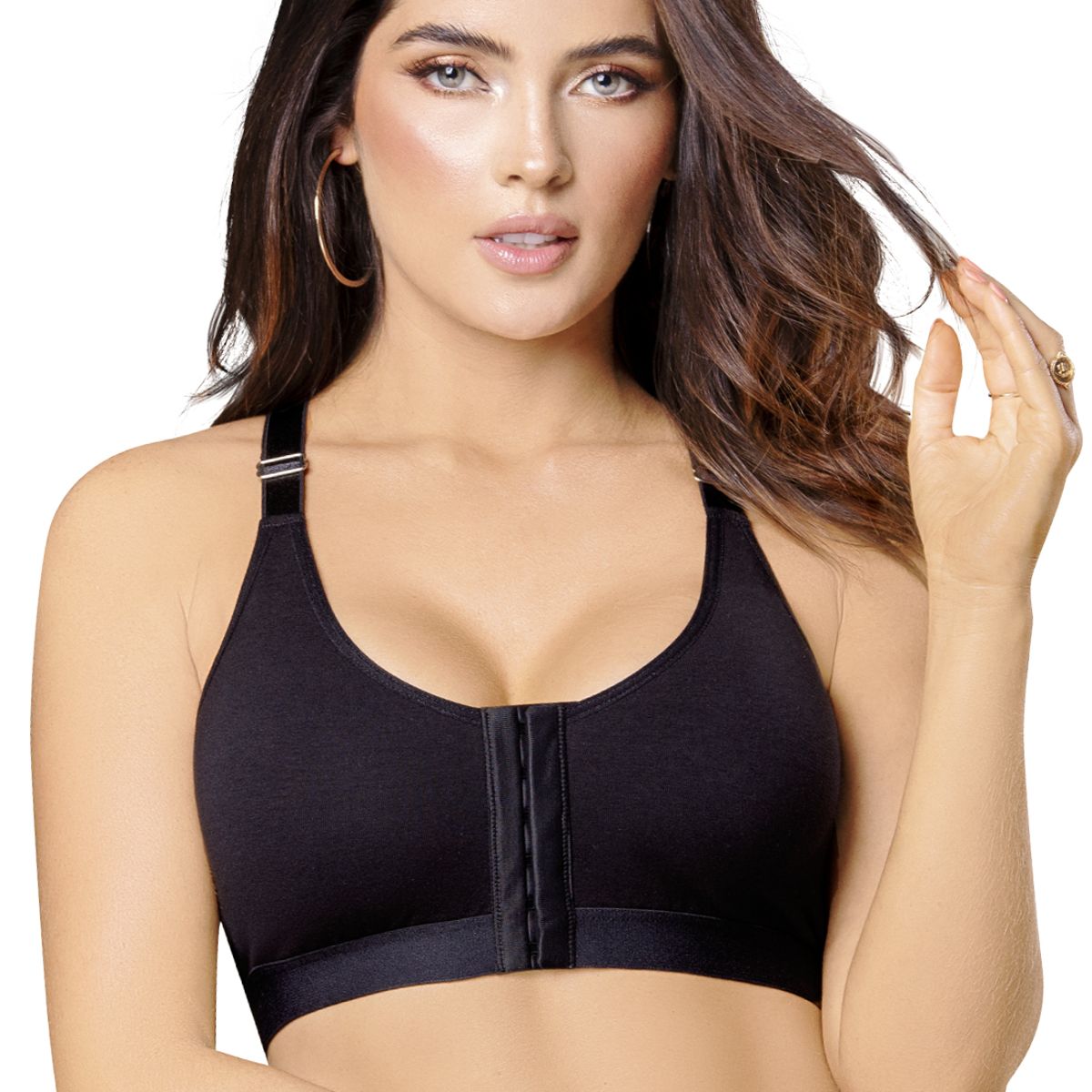 FORMAS INTIMAS - Brasier Mujer Negro FI 76148