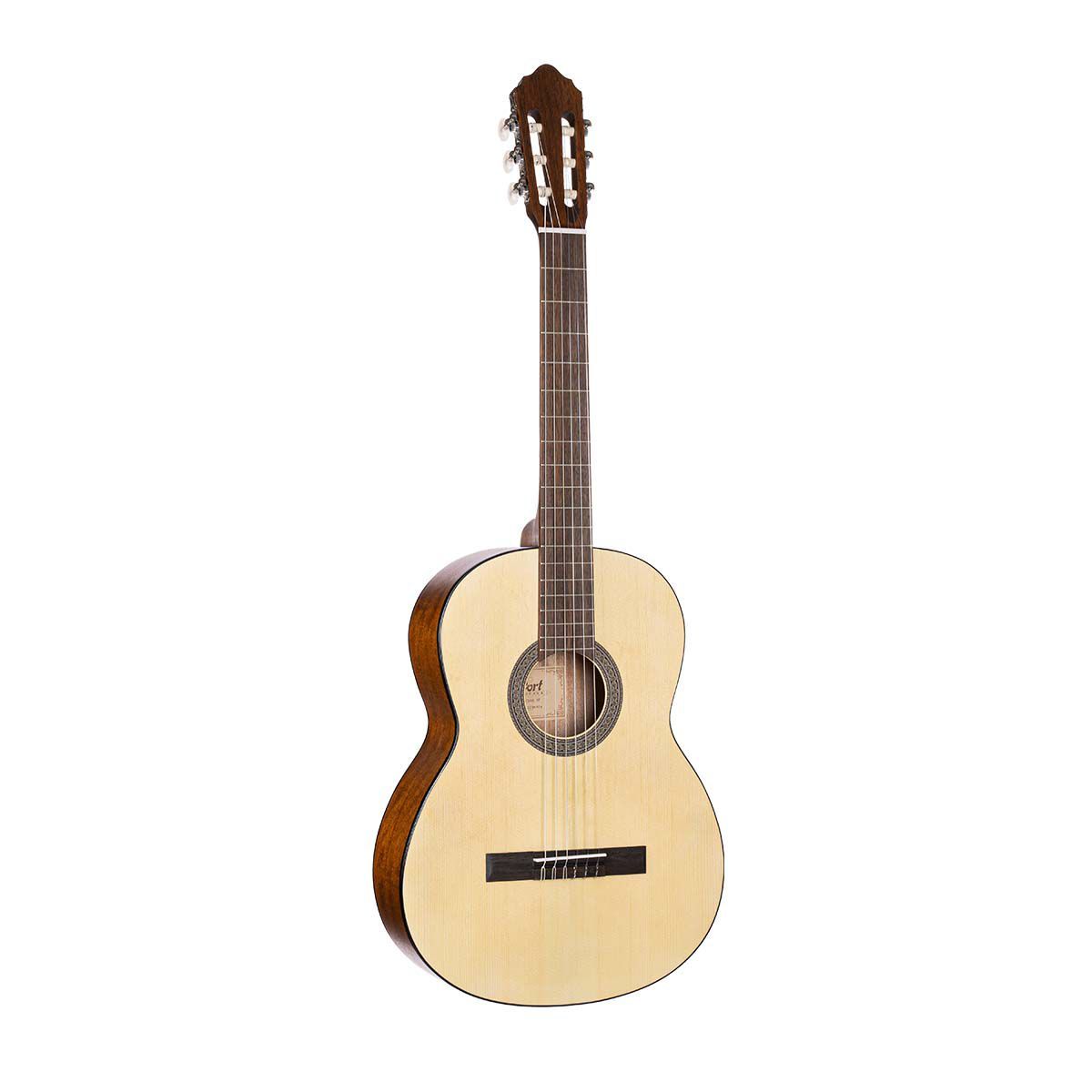 GENERICO - GUITARRA CLASICA CORT AC100 NATURAL CON ESTUCHE.