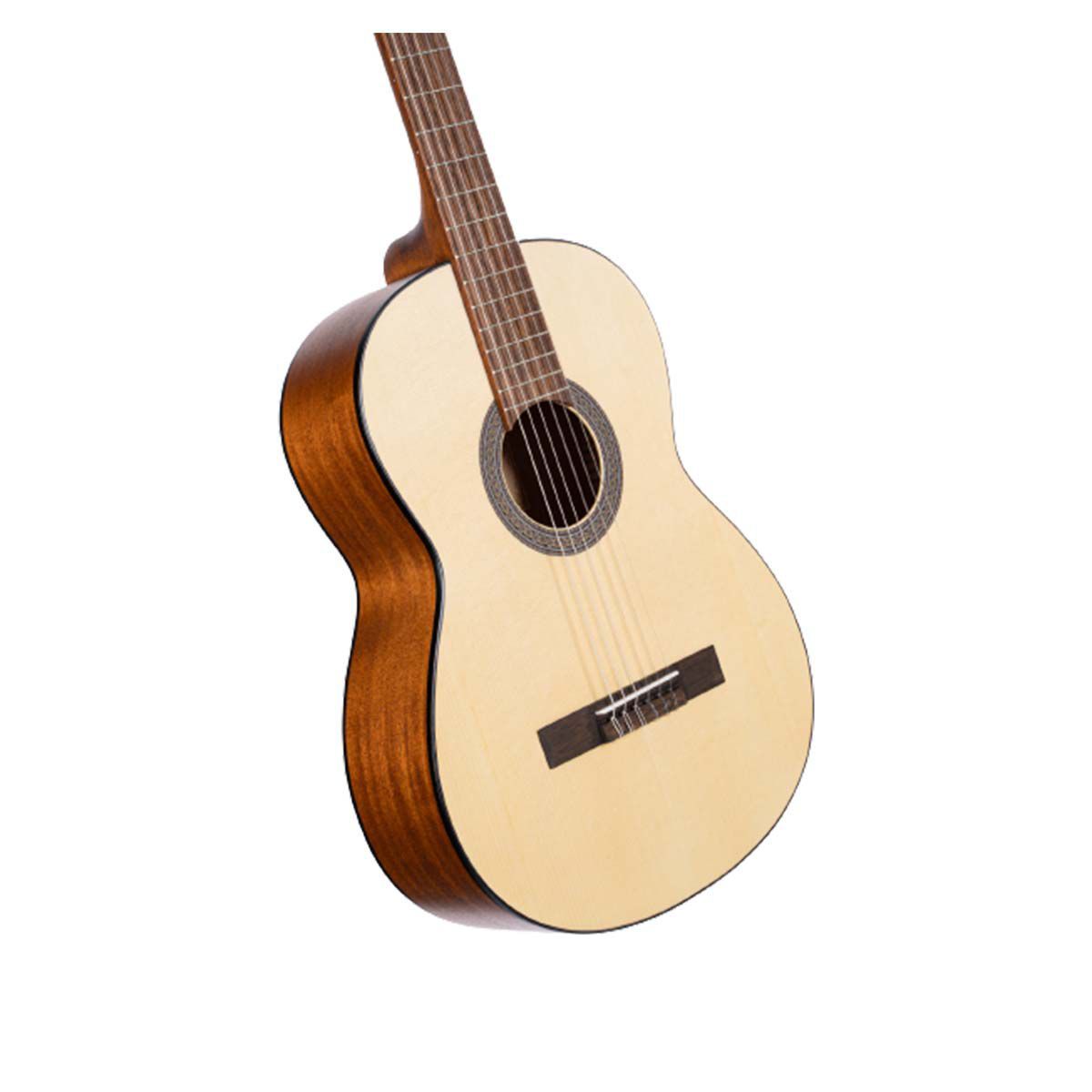 GENERICO - GUITARRA CLASICA CORT AC100 NATURAL CON ESTUCHE.