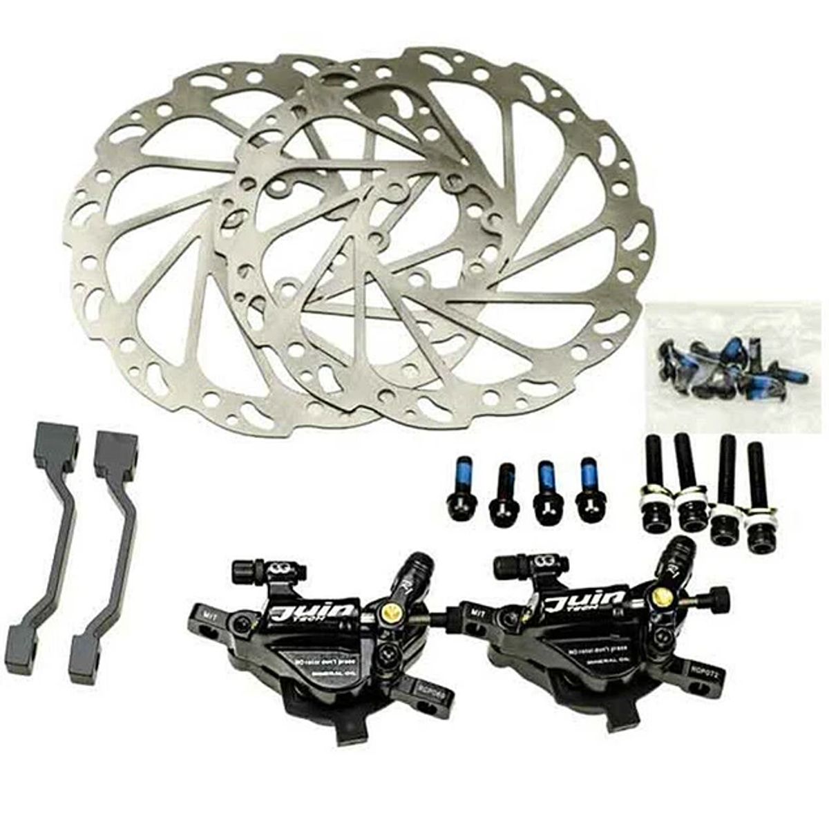 FURY - FRENO HIDRAULICO MTB-RUTA-GRAVEL  R1 CON ROTOR -  JUINTECH