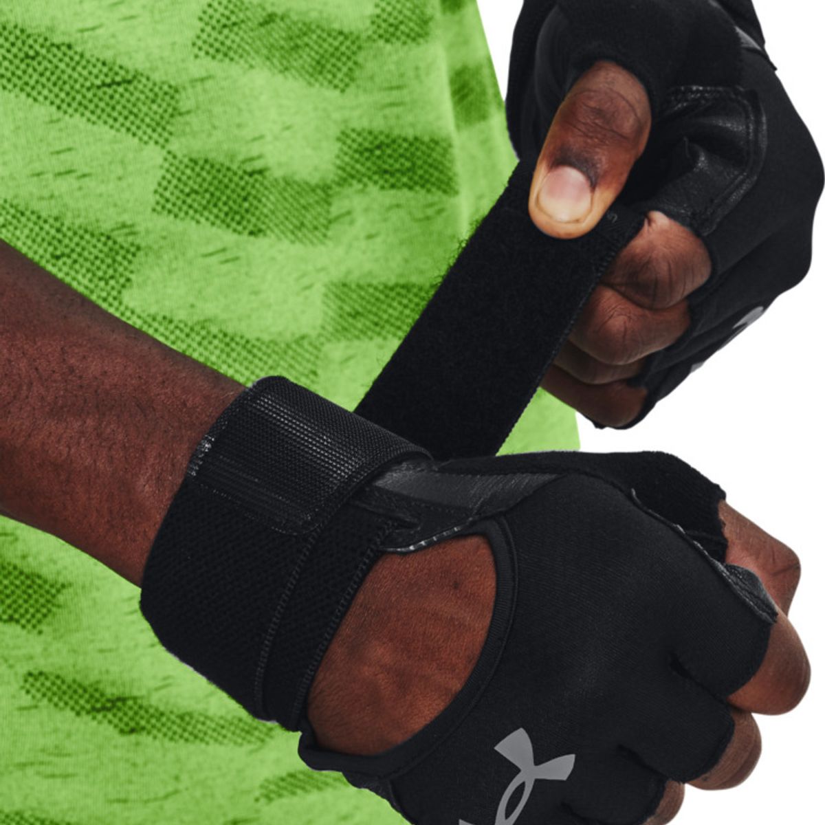 UNDER ARMOUR - GUNDER ARMOURntes de Entrenamiento UNDER ARMOUR Weightlifting para Hombre Negro 1369830-001-N11 UNDER ARMOUR