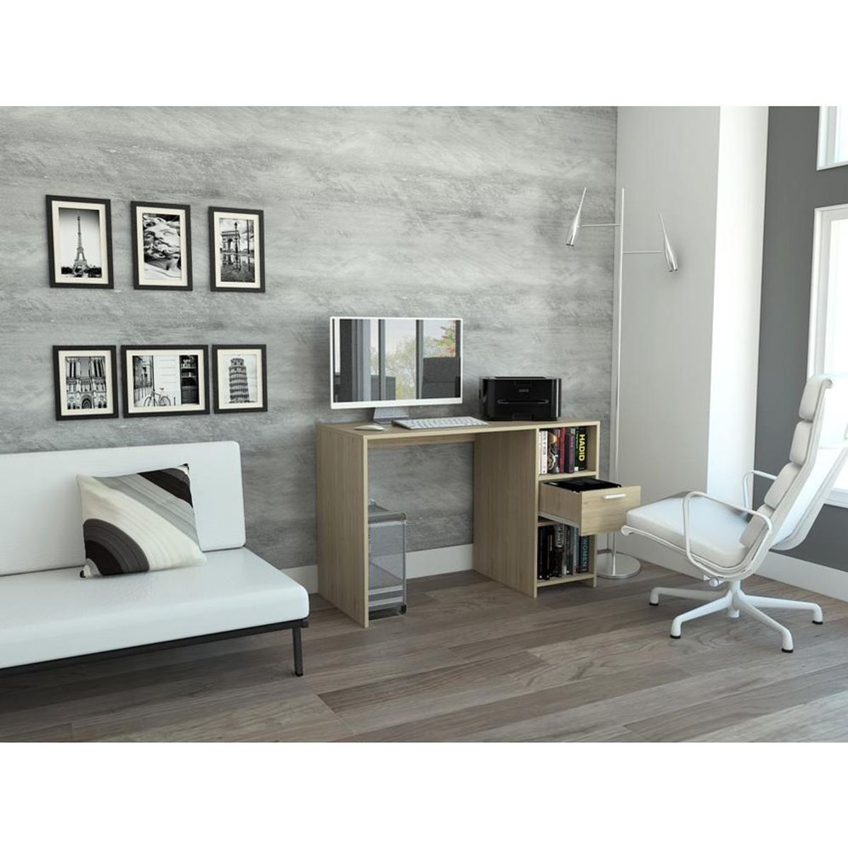 RTA DESIGN - Escritorio omma  rovere 75x110x48 rta muebles