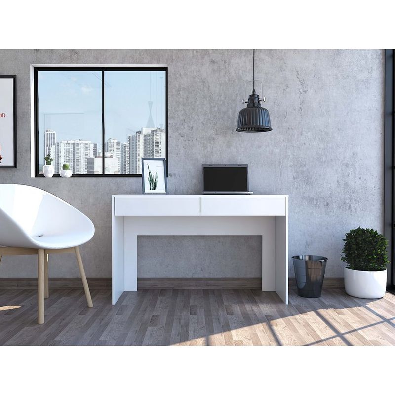 RTA DESIGN - Escritorio acre elb 6024 blanco marquez Rta Muebles
