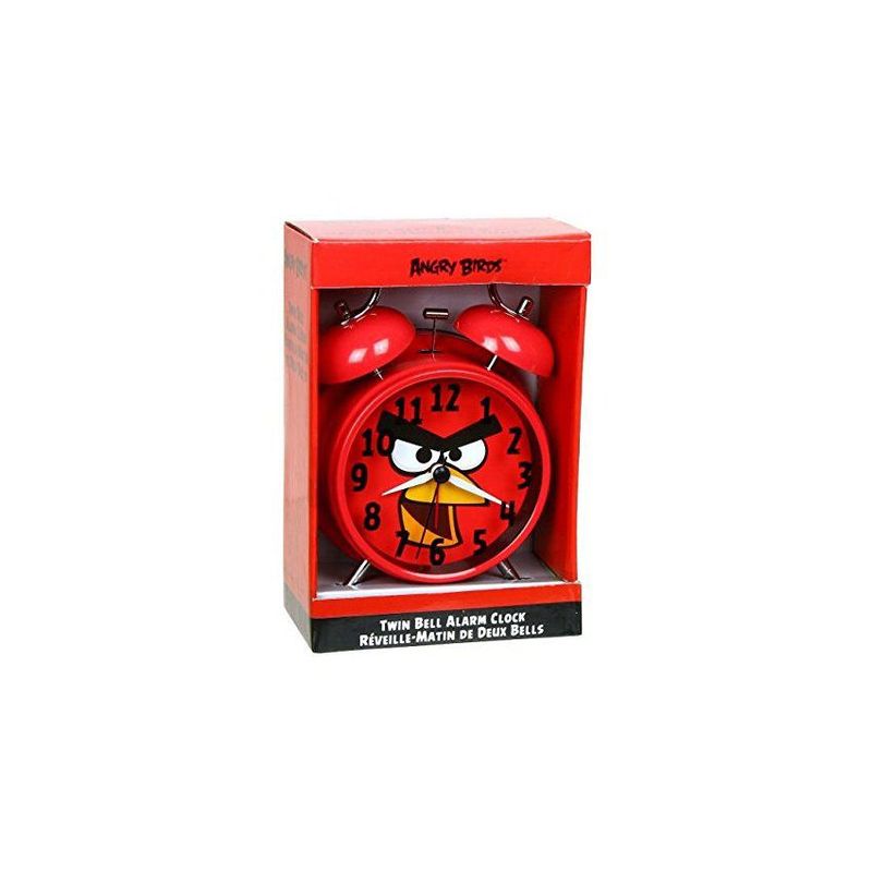 MZB ACCESSORIES - Reloj despertador de  mesa diseño angry birds