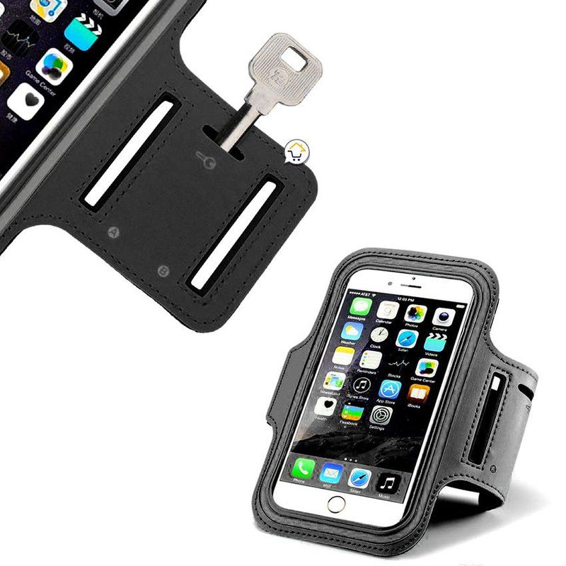 COMPRALOENCASA COM - Estuche Brazo Celular Brazalete Deporte Manos Libres LYCH-9N