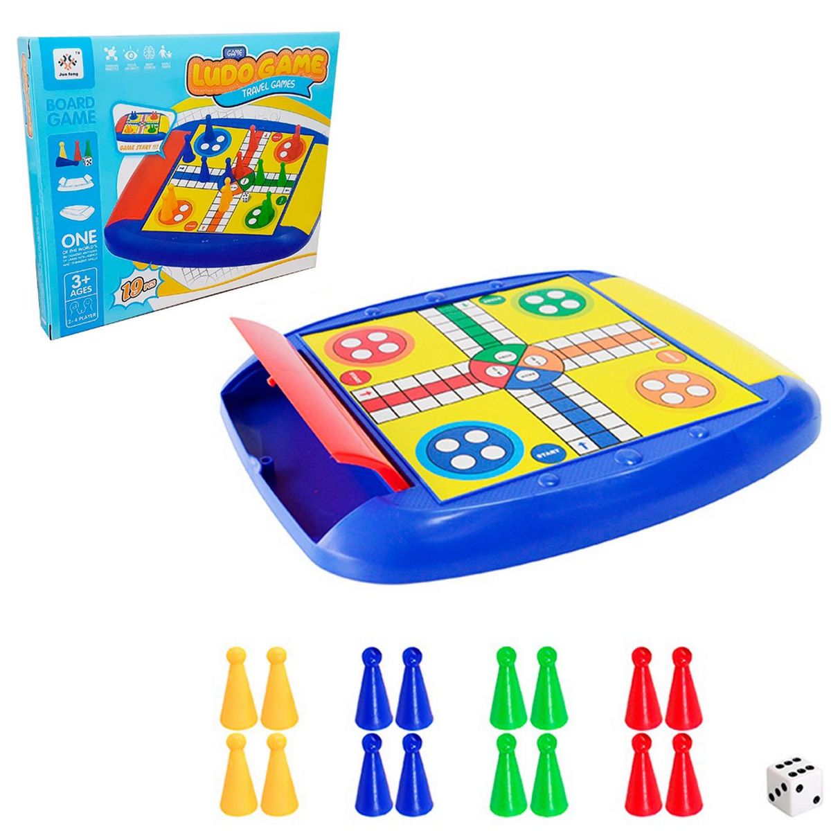 DAYOSHOP - Parchis Ludo Parques Juego De Mesa