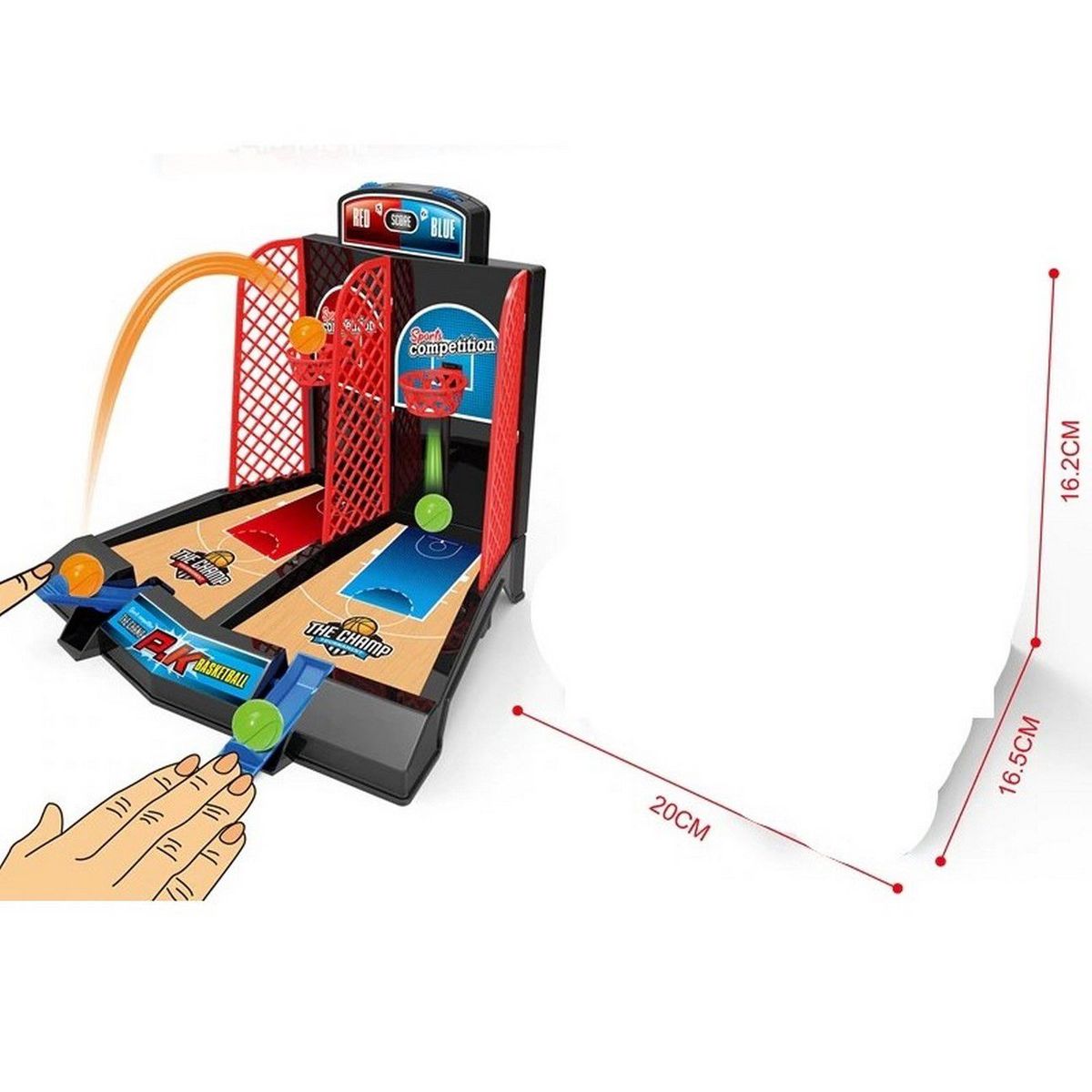 DAYOSHOP - Juego De Mesa Basketball Lanzador Baloncesto Portátil Niños