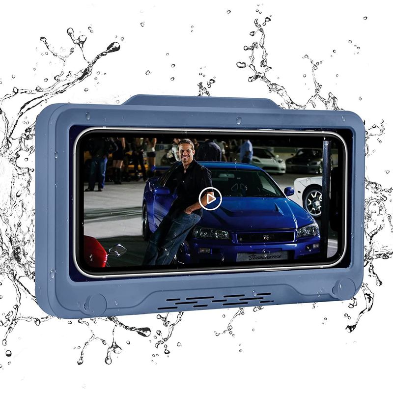 GENERICO - Funda Soporte Impermeable Celular Ducha Magic Box Pared Baño