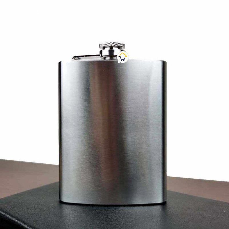 COMPRALOENCASA COM - Licorera whiskera cantimplora acero inoxidable 9 oz mj093