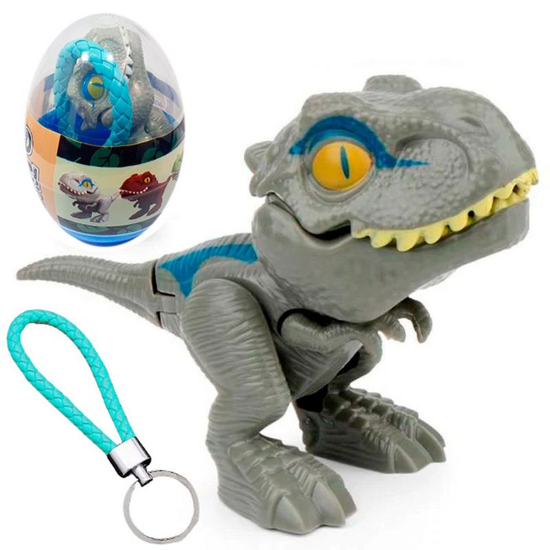 DAYOSHOP - Dinosaurio Rex Juguete Niños Huevo Sorpresa Didactico