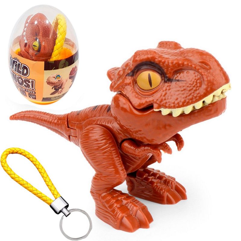 DAYOSHOP - Dinosaurio Rex Juguete Niños Huevo Sorpresa Didactico
