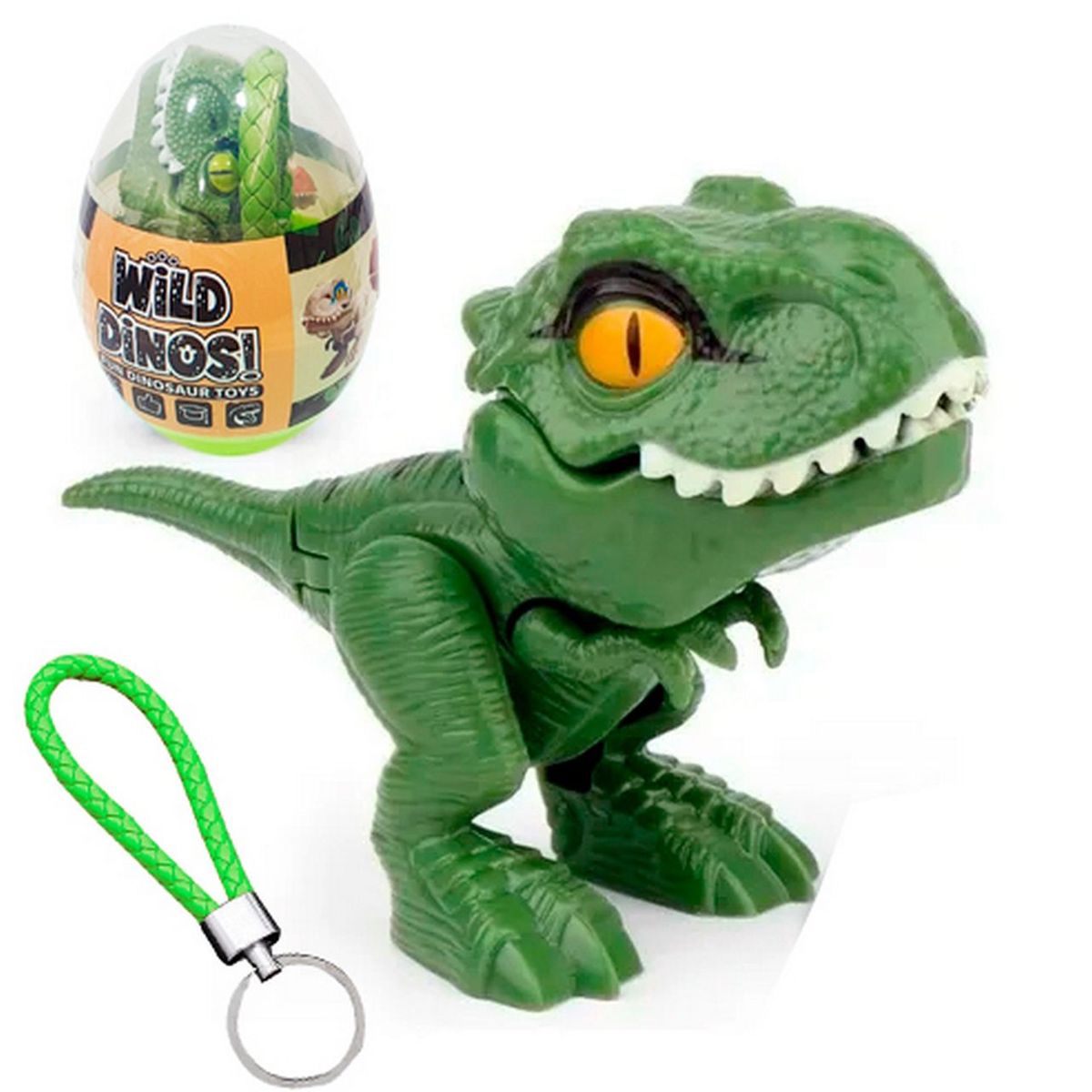 DAYOSHOP - Dinosaurio Rex Juguete Niños Huevo Sorpresa Didactico