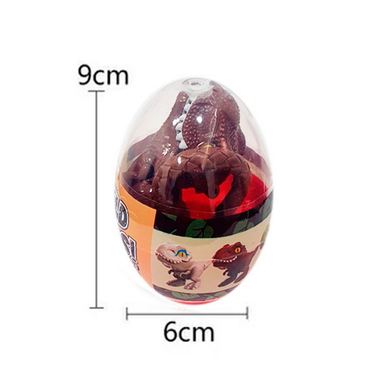 DAYOSHOP - Dinosaurio Rex Juguete Niños Huevo Sorpresa Didactico