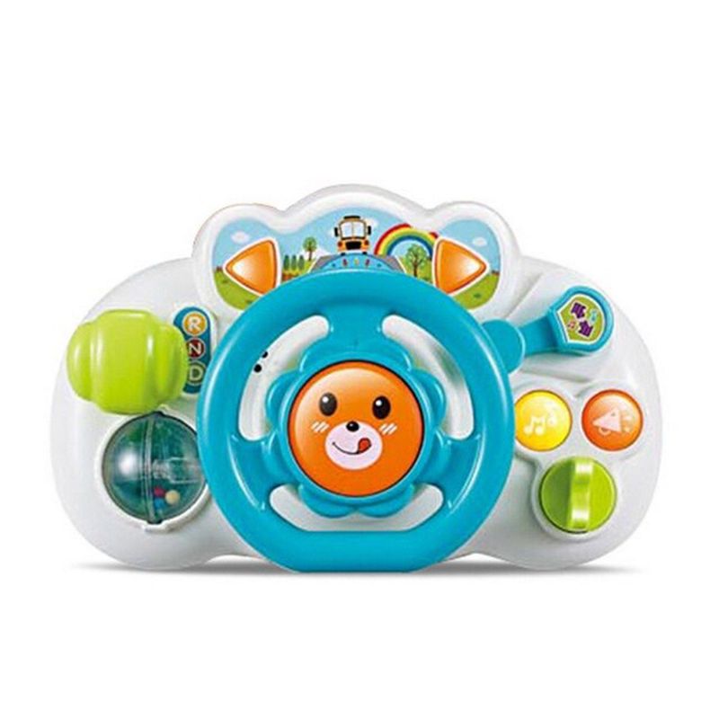 DAYOSHOP - Juguete Volante Interactivo Para Bebe Luces Sonido Sonajero