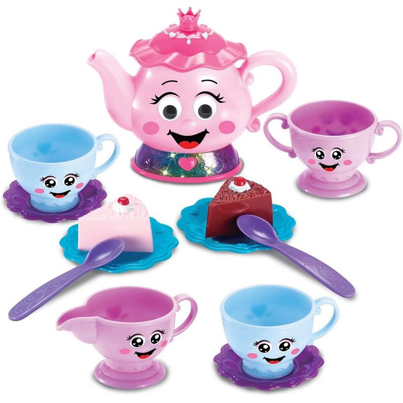 DAYOSHOP - Set De Té Musical Infantil Cocina Niñas Juguete