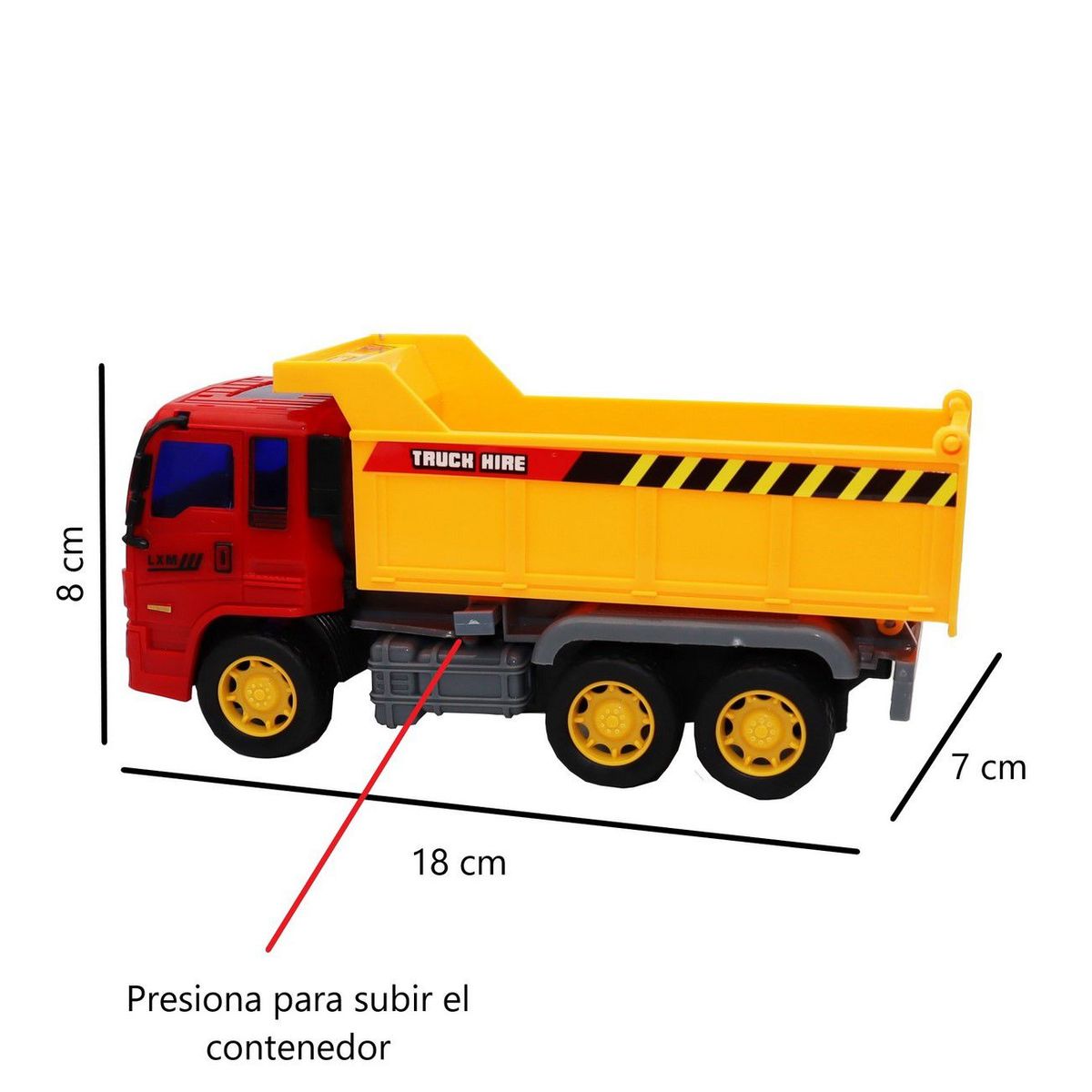 DAYOSHOP - Volqueta Camión Vehiculo De Construcción Juguete Niños