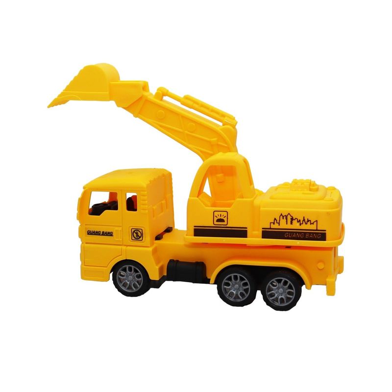 DAYOSHOP - Carro Vehiculo De Construcción Retro Excavadora Juguete Niño