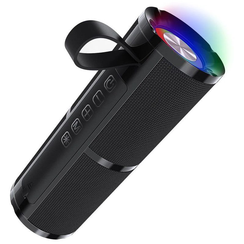 GENERICO - Parlante Bluetooth con Luces Conexión Dual BOC060