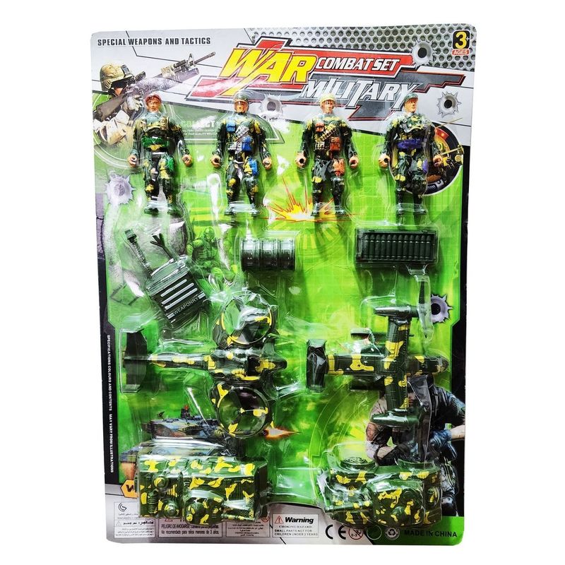 DAYOSHOP - Soldados Militares Juguete Acción Niños Tanques Aviones