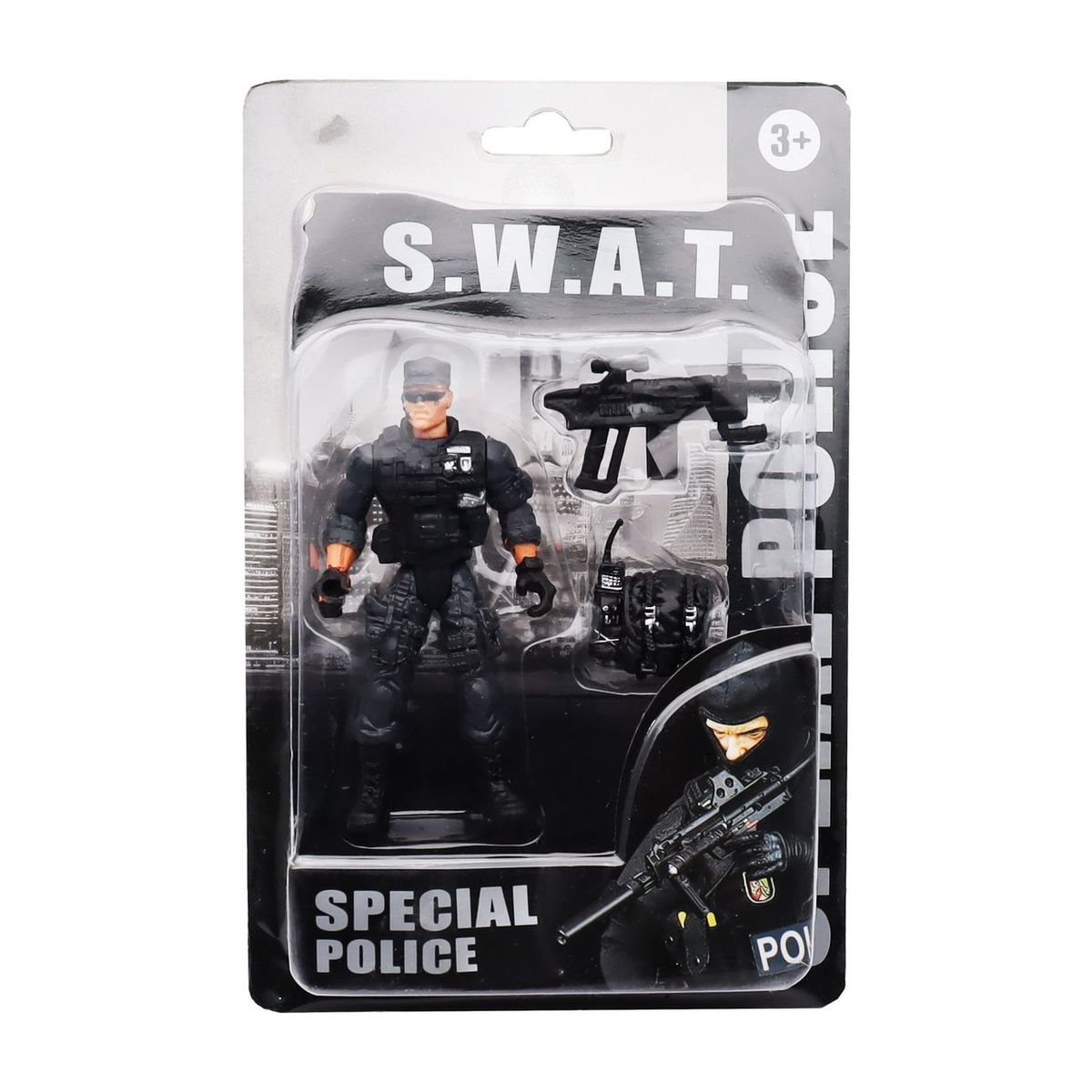 DAYOSHOP - Figura Policia Militar Swat Acción Niños  Accesorios