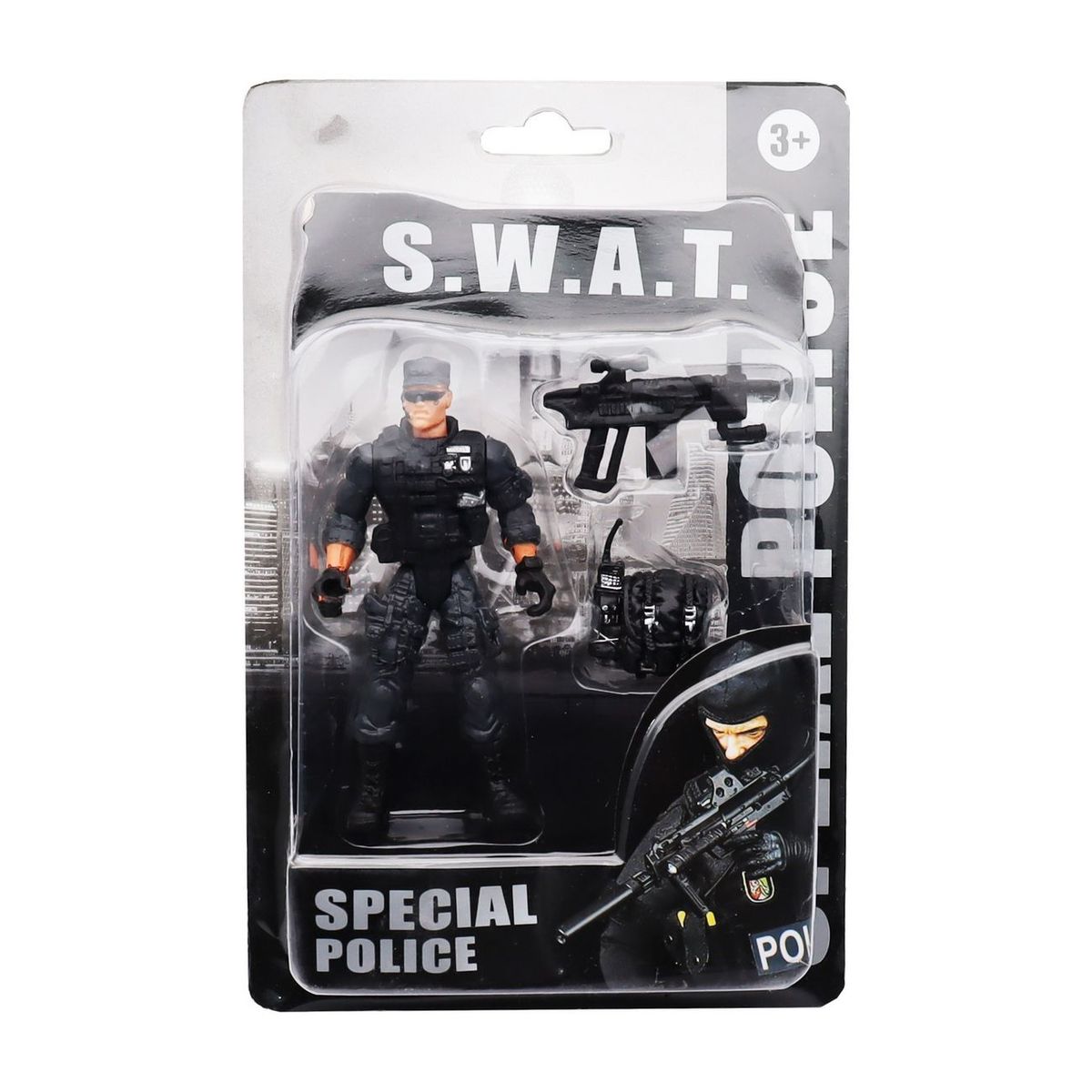 DAYOSHOP - Figura Policia Militar Swat Acción Niños  Accesorios