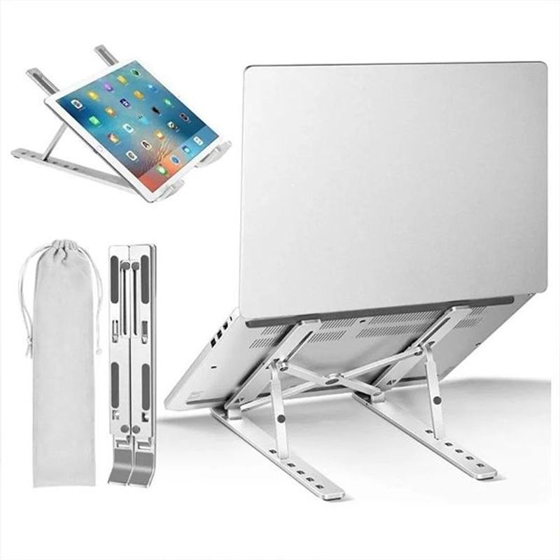 JALTECH - BASE PARA PORTATIL LAPTOP STAND PLUS 18 AJUSTABLE EN ALUMINIO