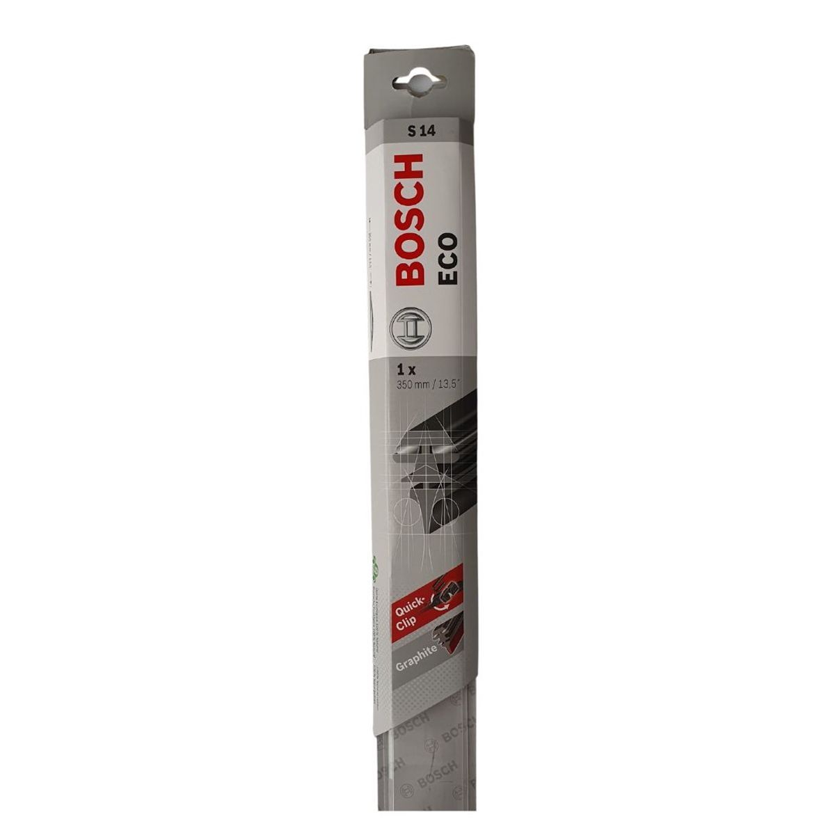 BOSCH - Plumilla Metálica Bosch 14 Pulgadas Eco Negro