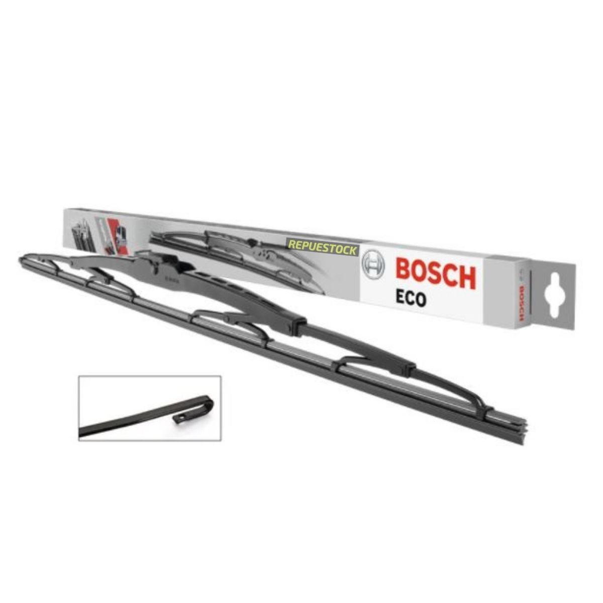 BOSCH - Plumilla Metálica Bosch 14 Pulgadas Eco Negro