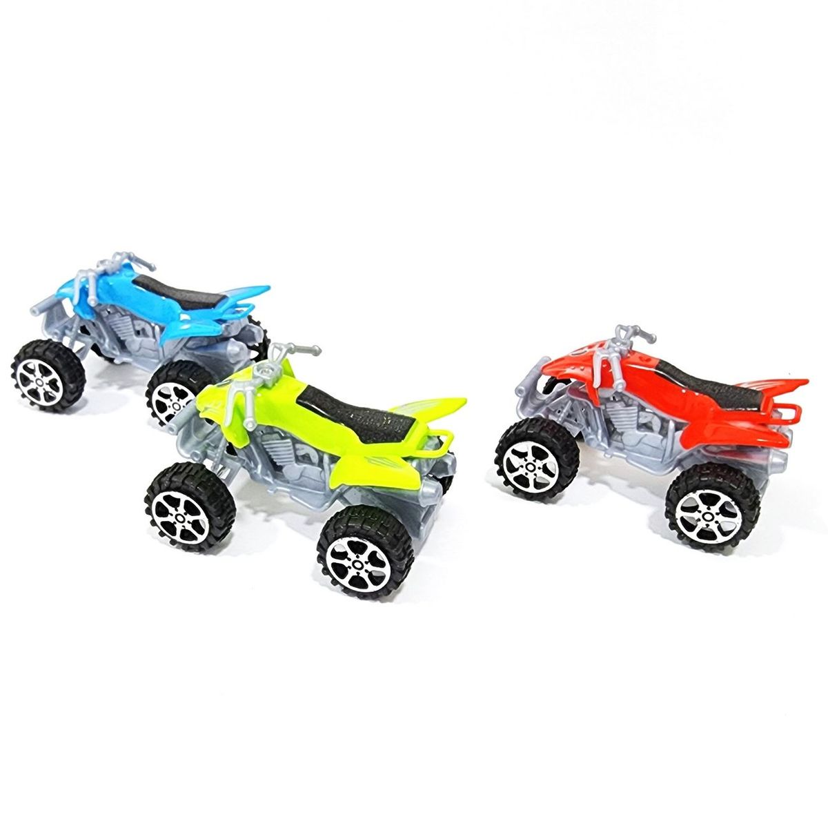 DAYOSHOP - Cuatrimotos Juguete Niños Didacticos Set X 6 Pcs