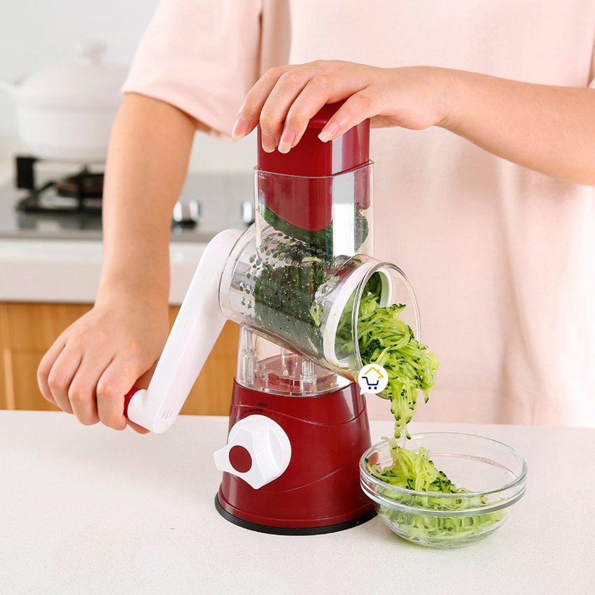 COMPRALOENCASA COM - Molino rallador 3 en 1 cortador picatodo verduras cocina ch18073