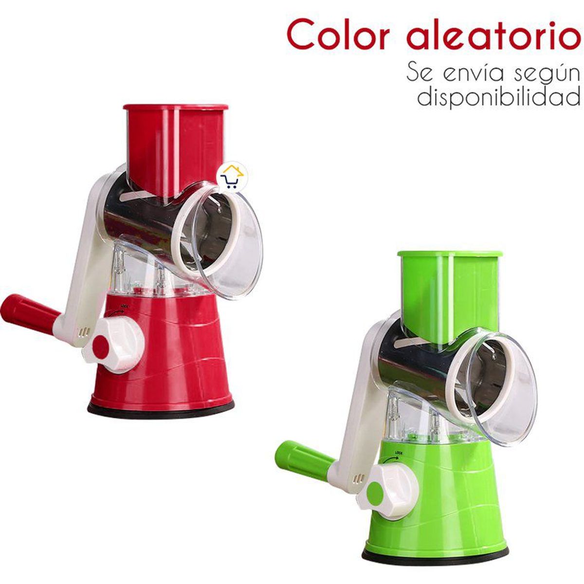 COMPRALOENCASA COM - Molino rallador 3 en 1 cortador picatodo verduras cocina ch18073