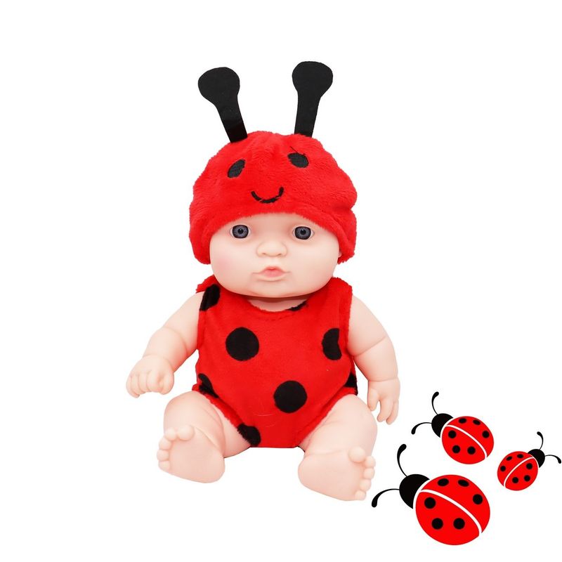 DAYOSHOP - Muñeco Bebe Niñas Mi Baby Infantil Juguete Pijama Mariquita