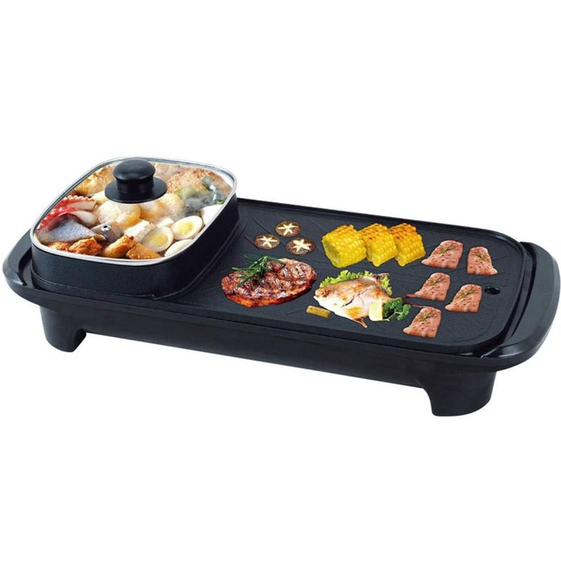 ONE PIXEL - Asador Parrilla Electrica Para Asados Negro ONE PIXEL