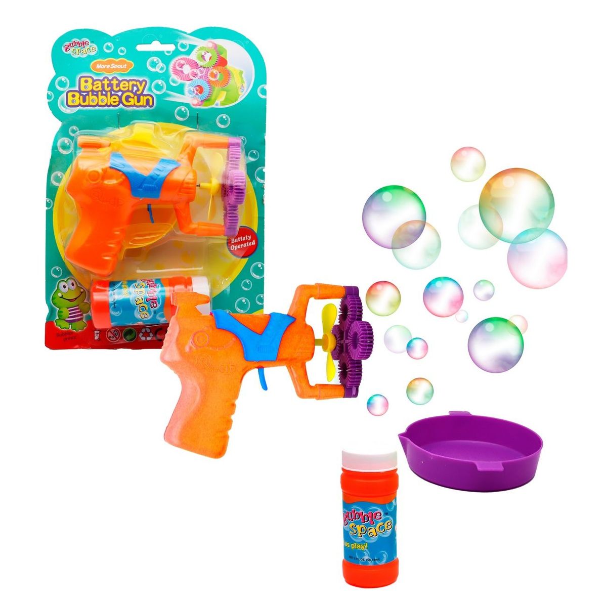 DAYOSHOP - Pistola Lanzador De Agua Automatica  Liquido Jabonoso