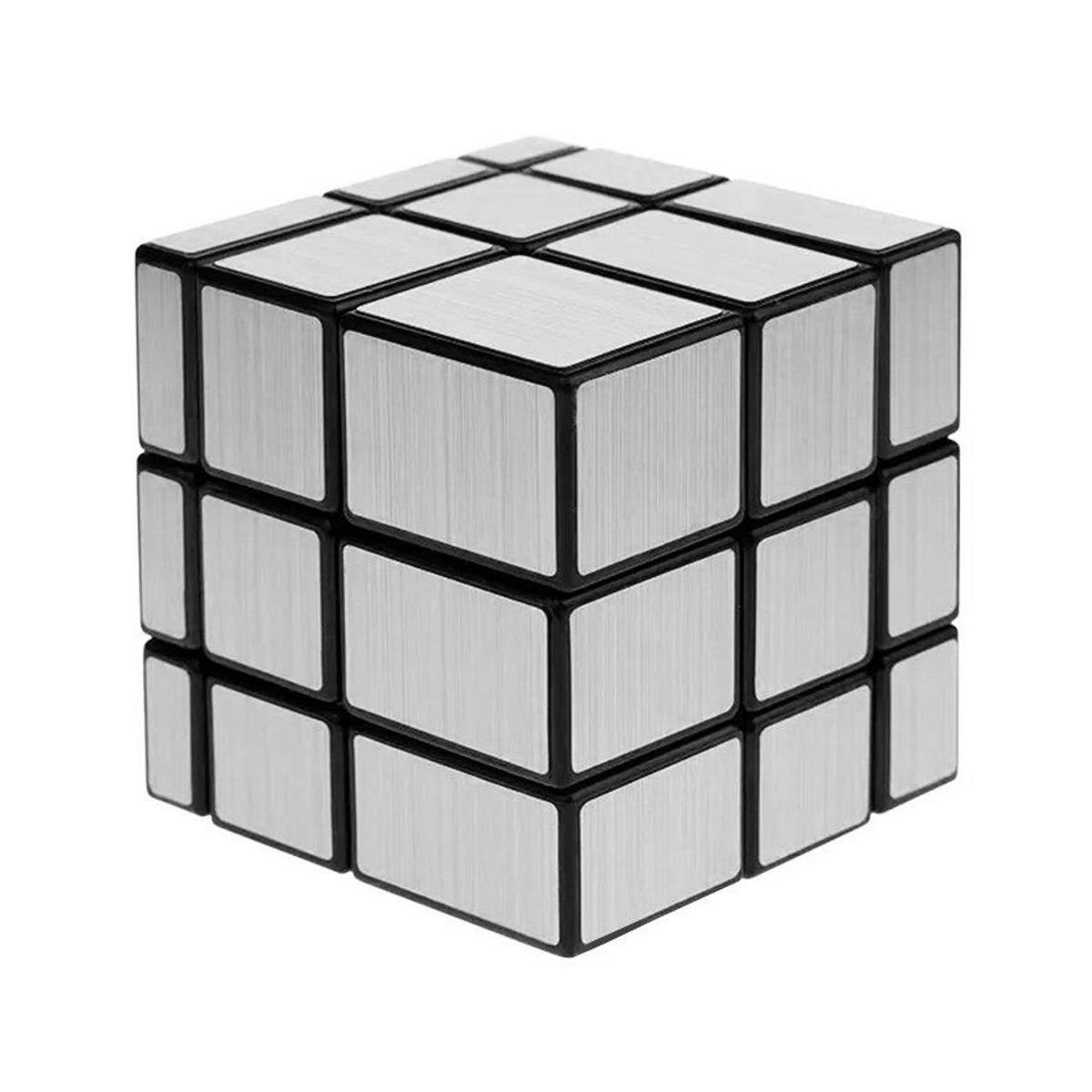 COMPRALOENCASA COM - Cubo Rubik 3D Rompecabezas Mágico Cubo Rubik Mirror Plateado